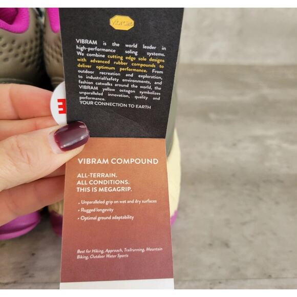 New Balance Womens Fresh Foam X Hierro Mid Size 11 Wide Shoes Running Hiking - Picture 14 of 16